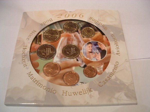 (afbeelding voor) Huwelijks set Nederland 2006 BU uitgave DeRuiter